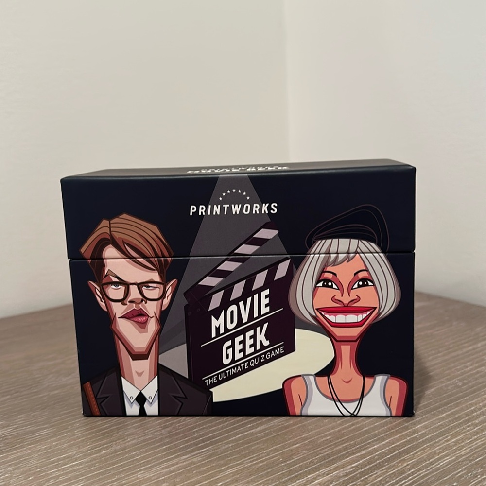 Brand New! Movie Geek card game ⭐️⭐️⭐️
